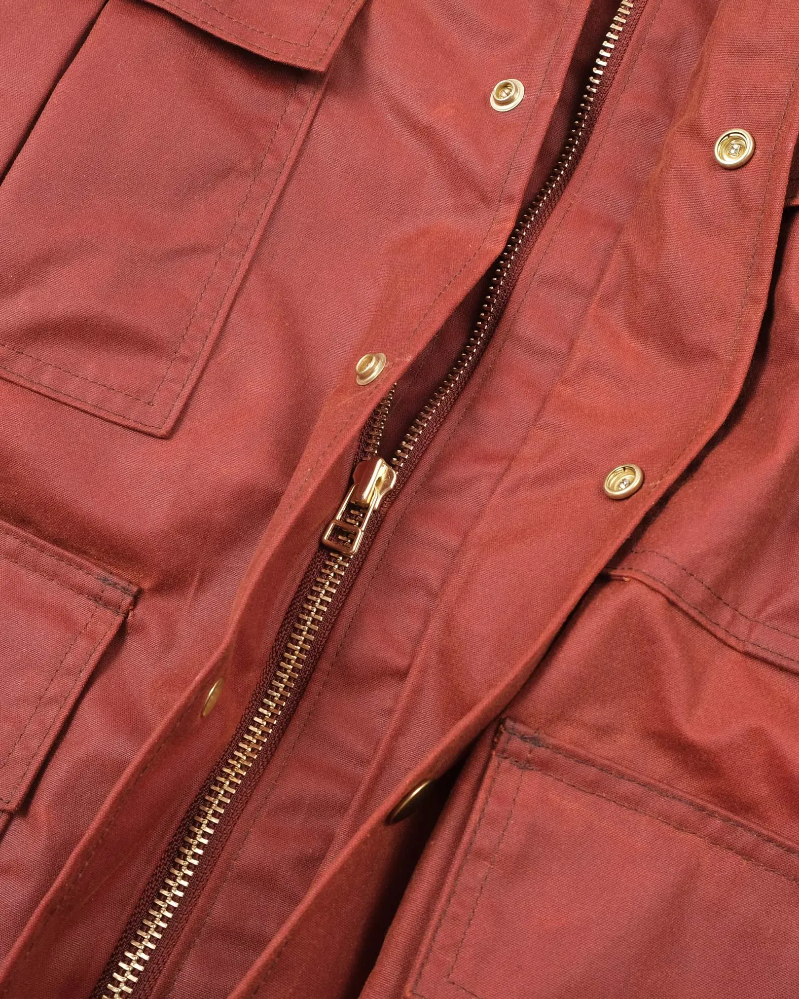 Heavy Duty Raincoat - Brick Red