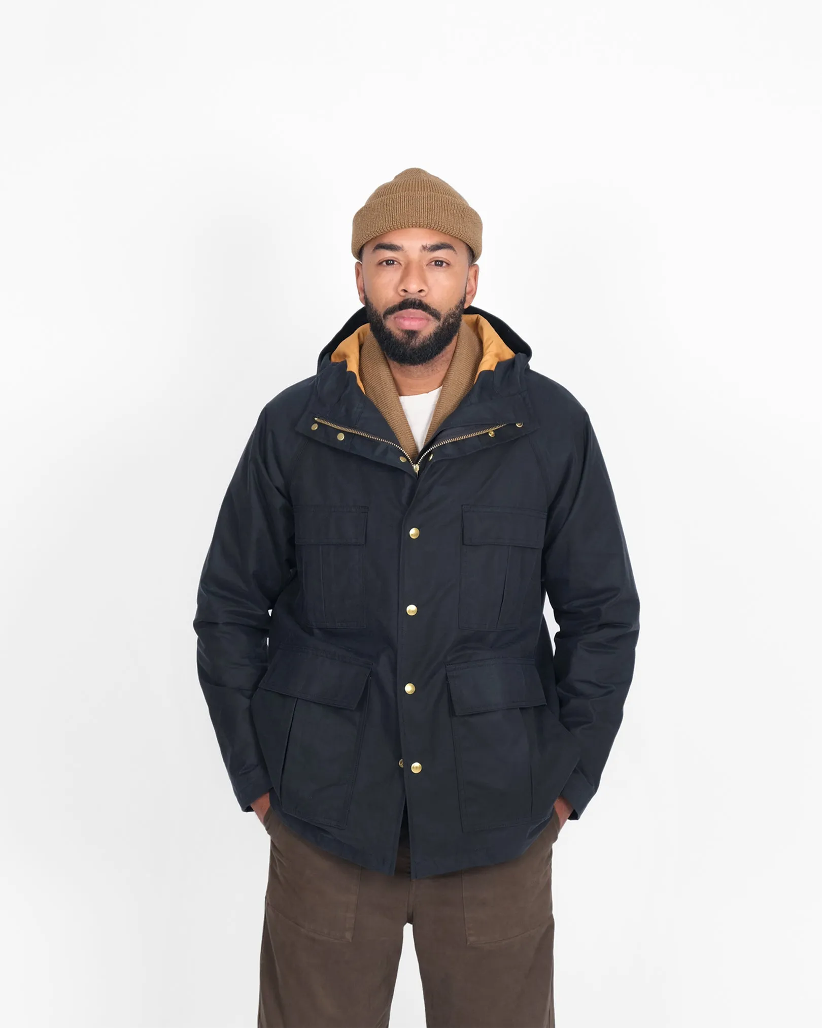 Heavy Duty Raincoat -Dark Navy