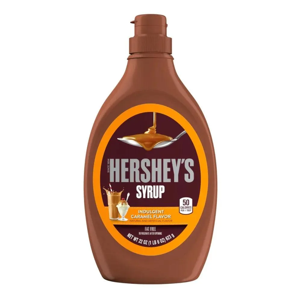 Hershey's Syrup Caramel 623g Box of 12