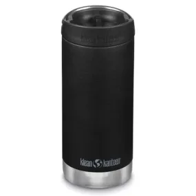 Insulated TKWide 12oz w/ Café Cap - Black