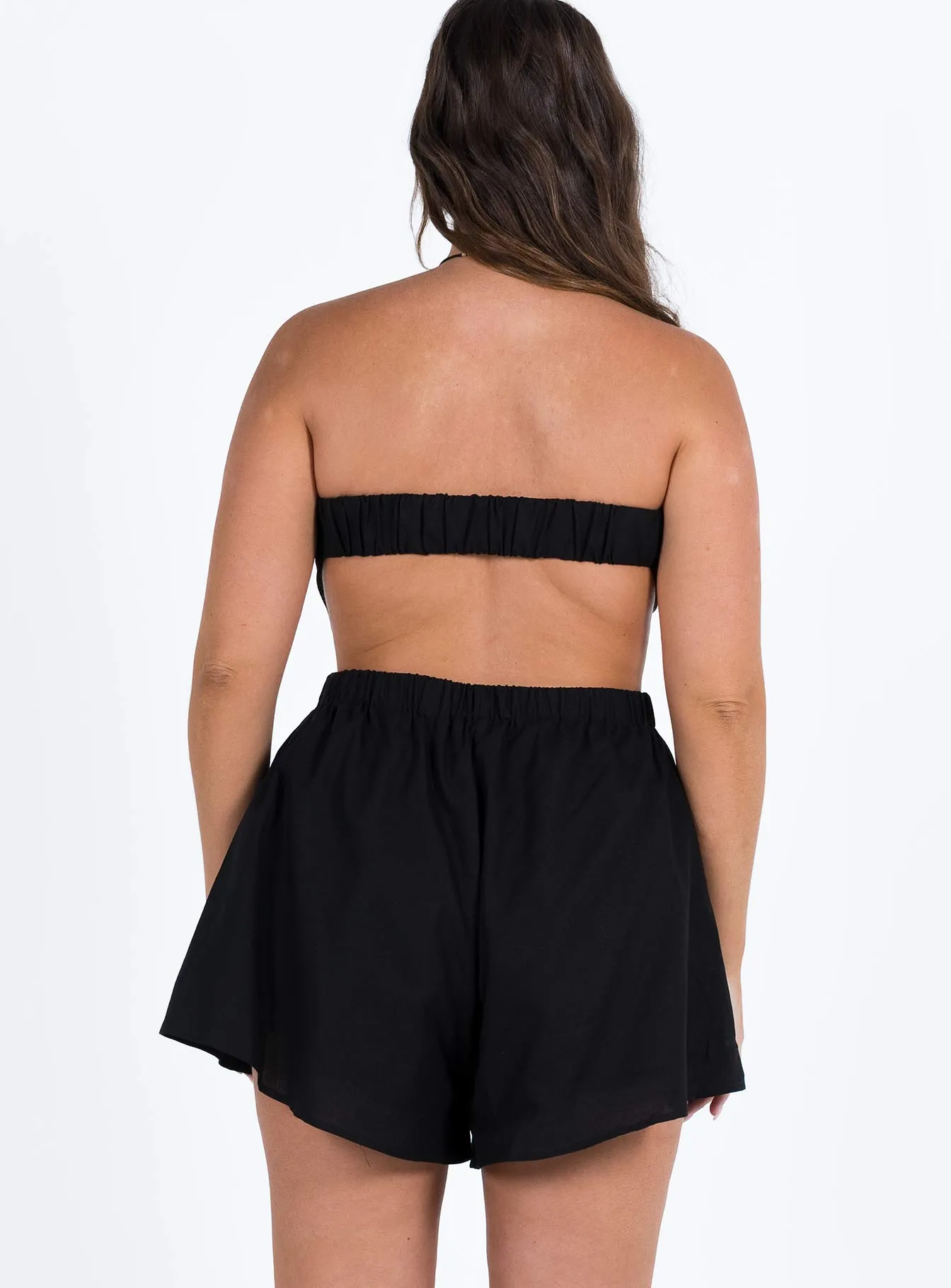 Jessia Playsuit Black