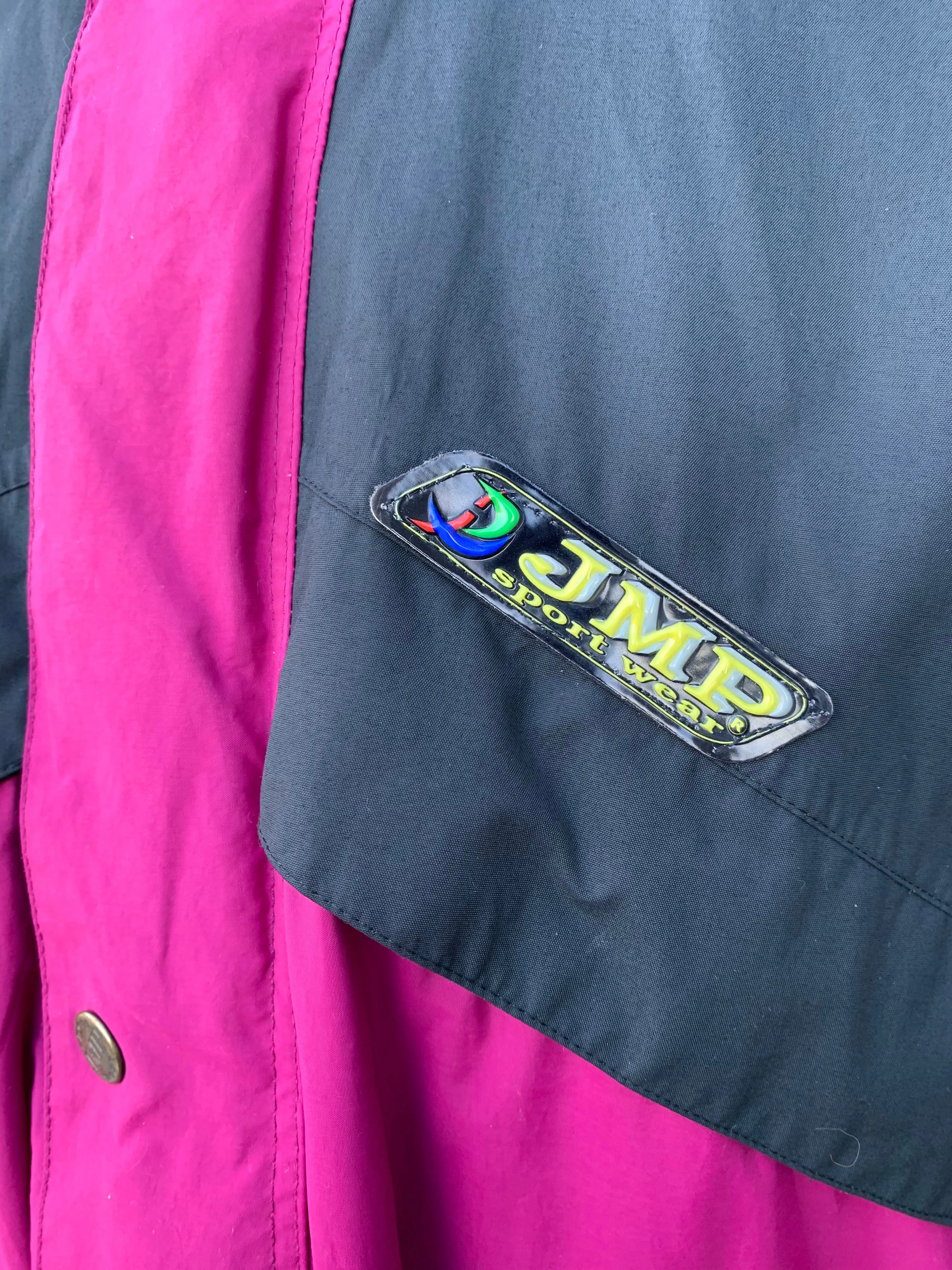 JMP 90s pink raincoat  Large