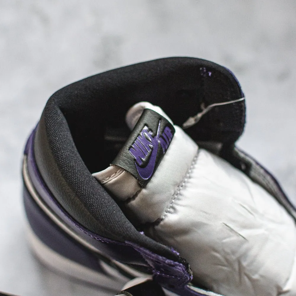 Jordan 1 Retro High Court Purple White