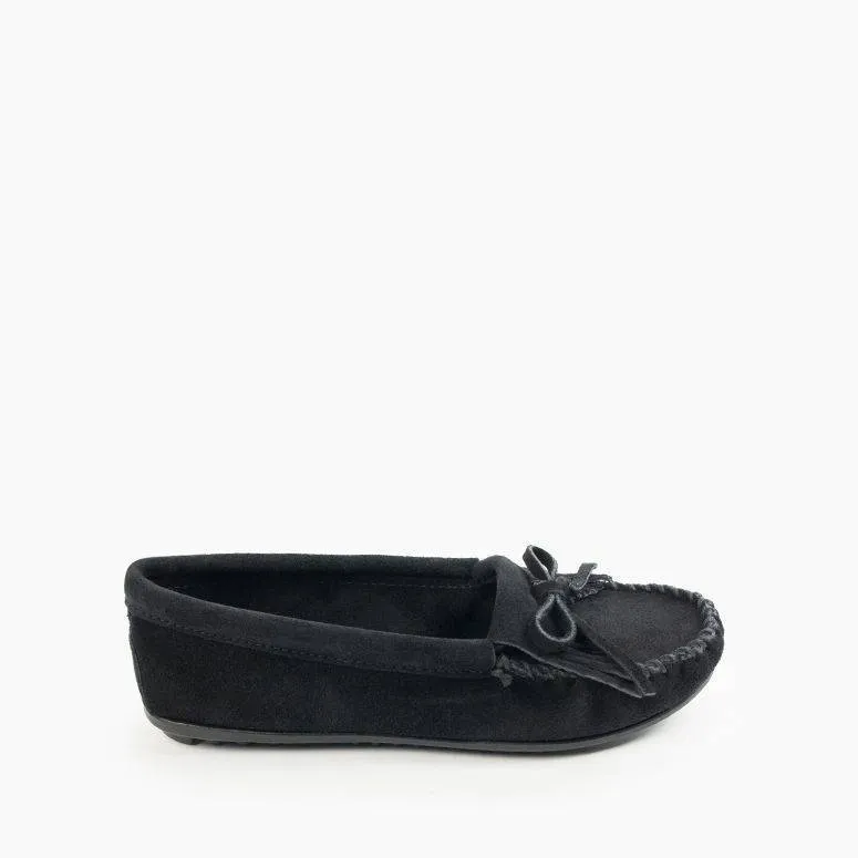  Kilty Hardsole Moccasin in Black  