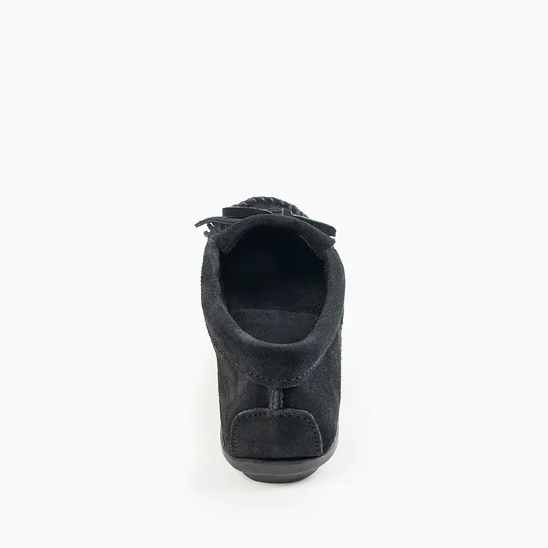  Kilty Hardsole Moccasin in Black  