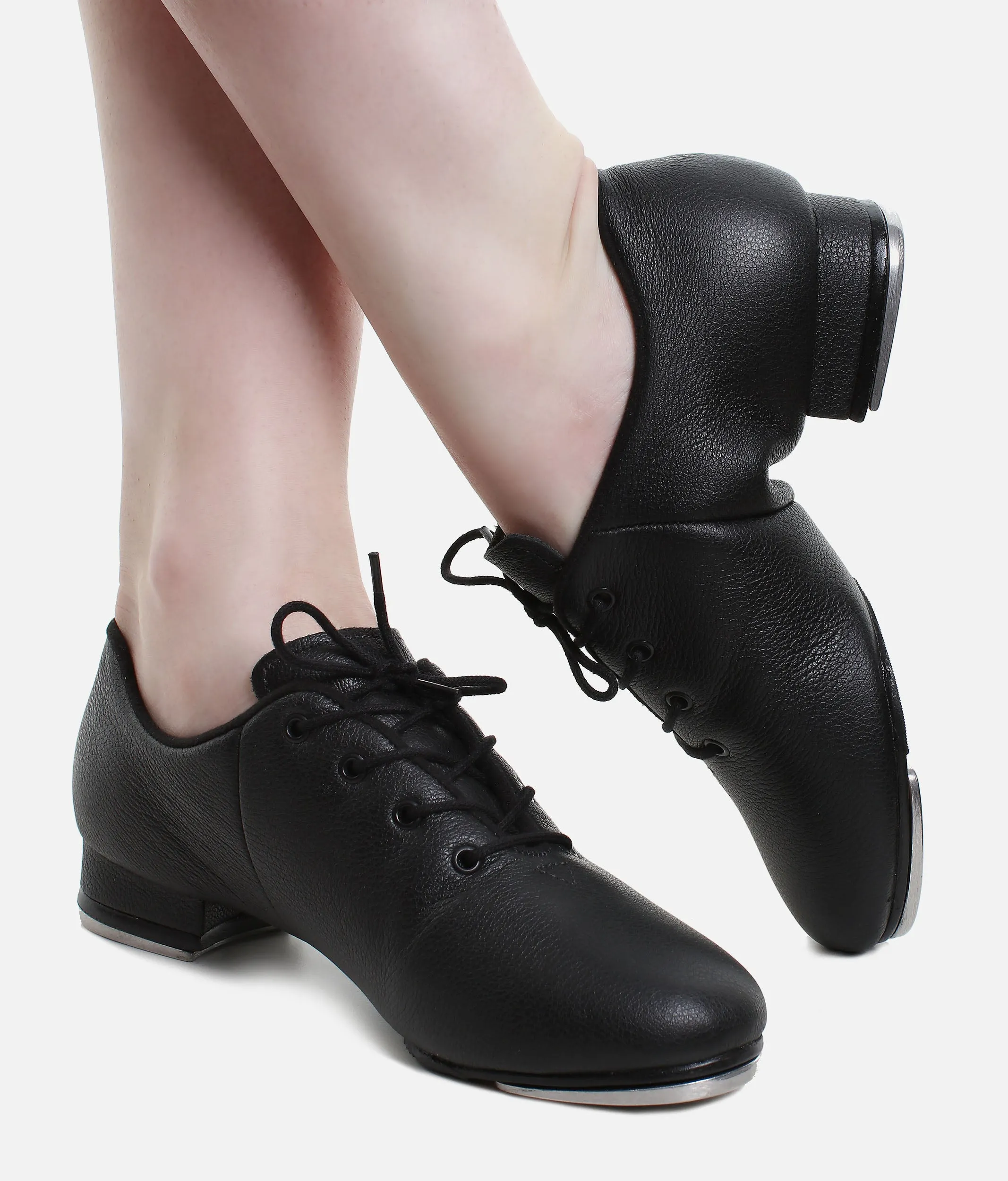 Leather Tap Shoes, Split Sole - TA68