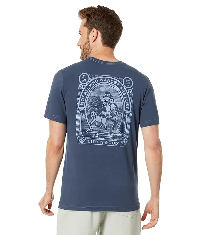 Life is Good Hiking Wanderers Short Sleeve Crusher™ Tee Men's