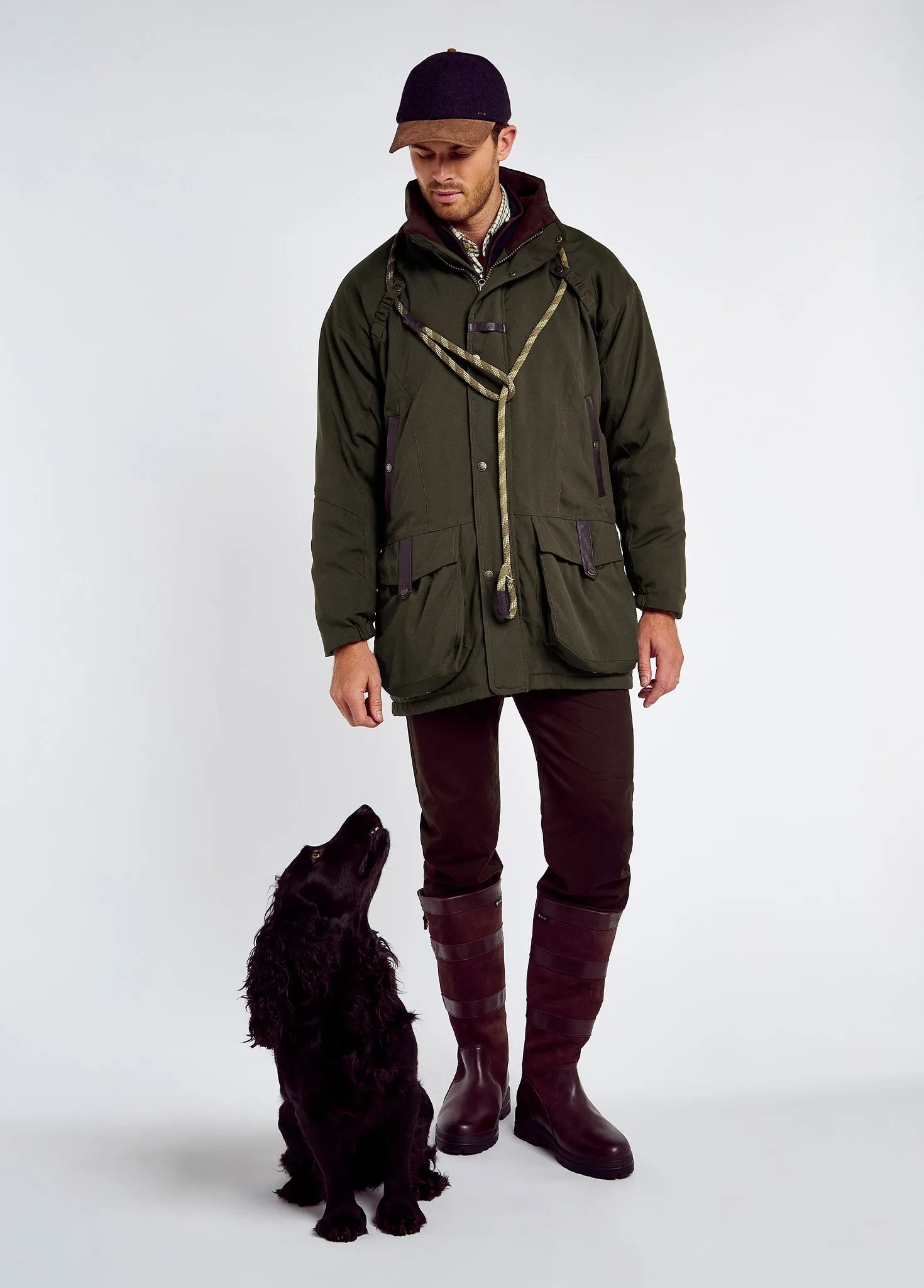 Longacre Men’s Waterproof Jacket - Olive