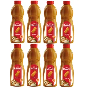 Lotus Biscoff Caramel Topping Sauce Syrup Bottle 1kg Pack 8