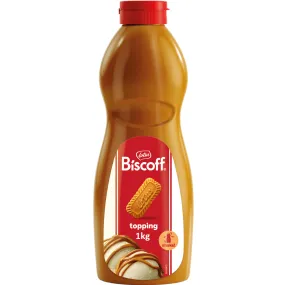 Lotus Biscoff Caramel Topping Sauce Syrup Bottle 1kg