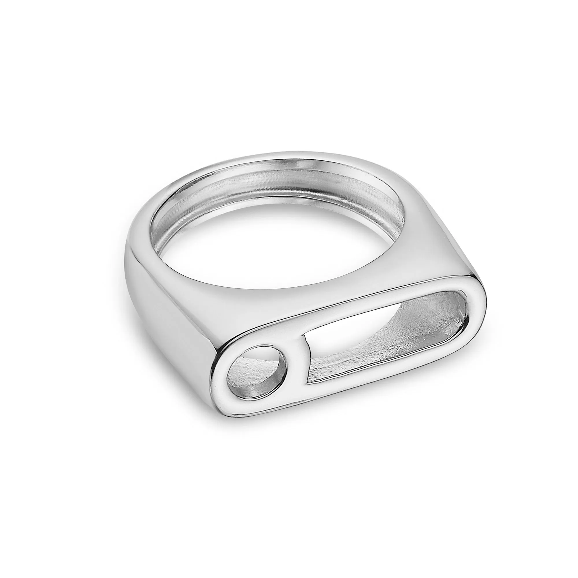 Luna Mono Ring Steel