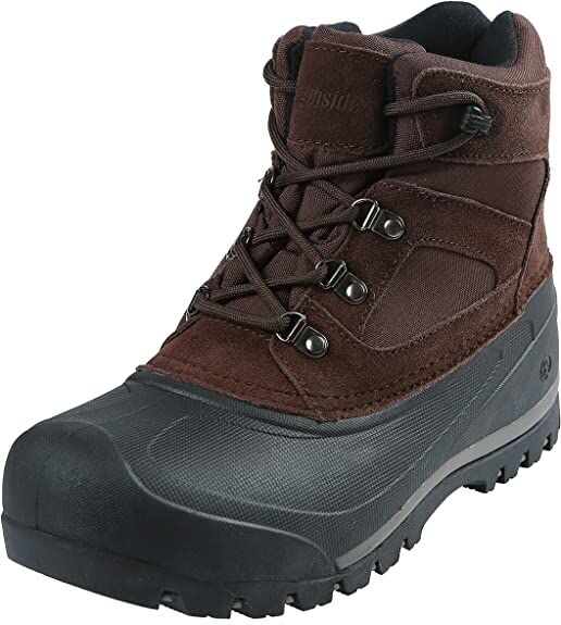 Men's Tundra Insulated Winter Snow Boot in Chocolate