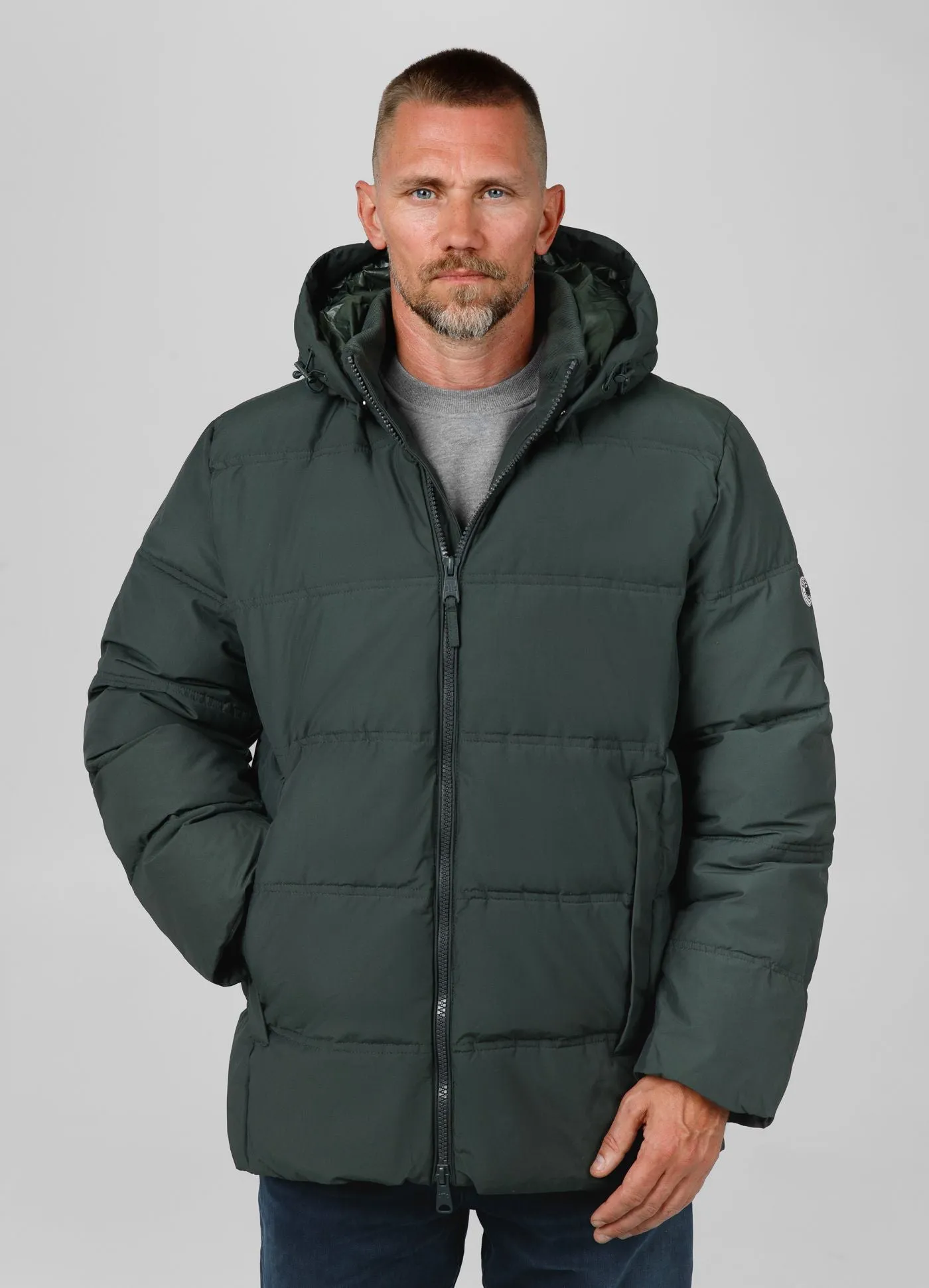 Men's winter hooded jacket Duncan