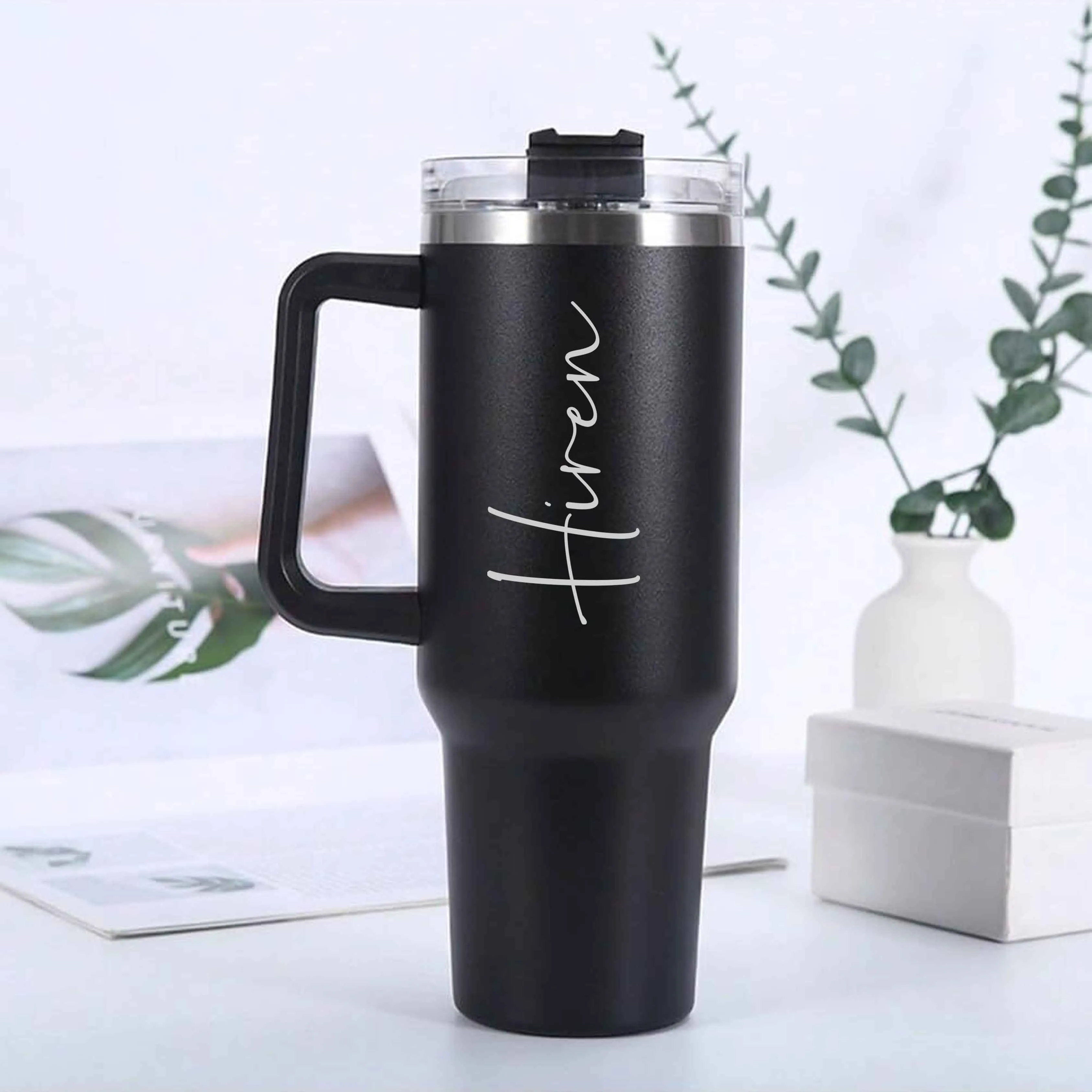 Nutcase Personalized Coffee Tumbler Large Insulated Travel Mug 1200ml