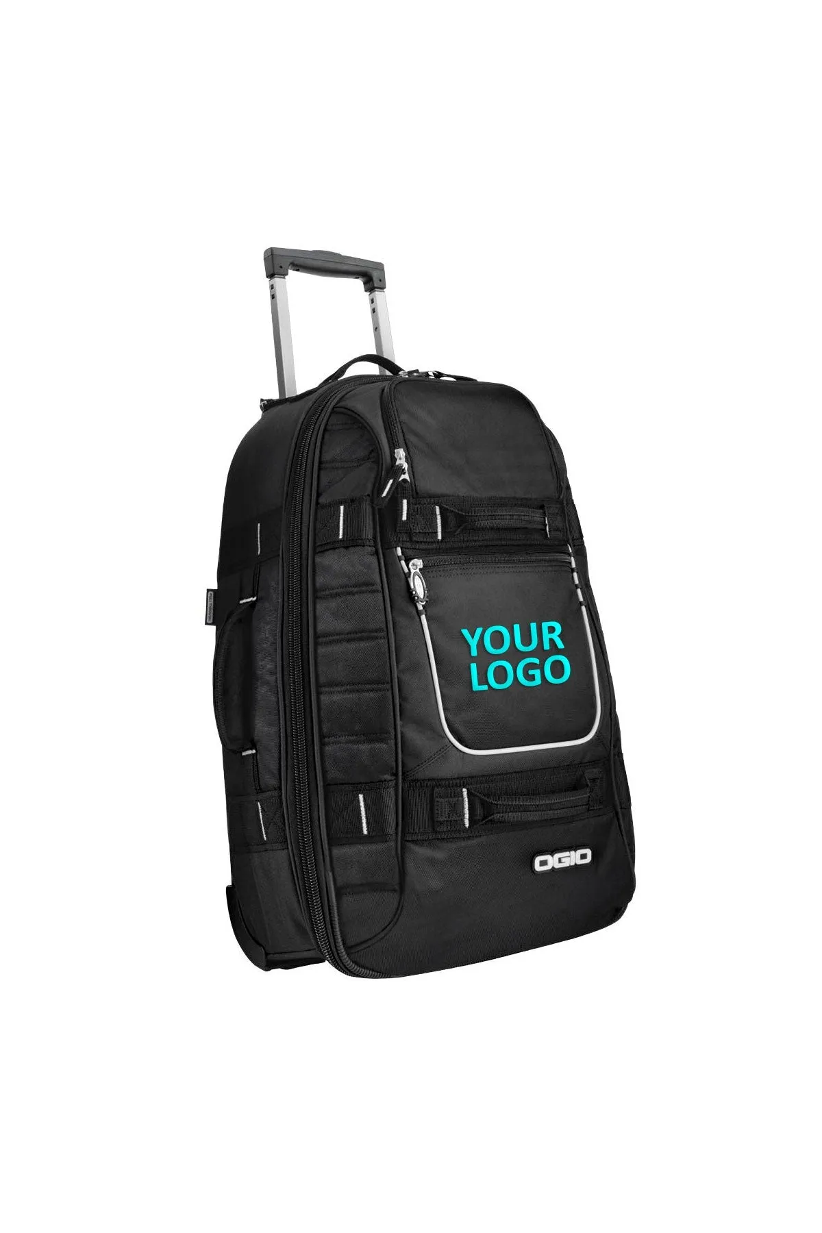 OGIO Pull-Through Customized Travel Bags, Black