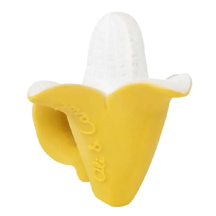 Oli&Carol Natural Rubber Teething Toy Anita The Bananita