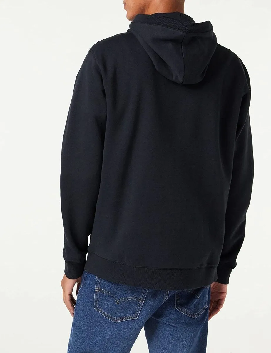 Original Penguin Sticker Pete Hooded Sweatshirts True Black