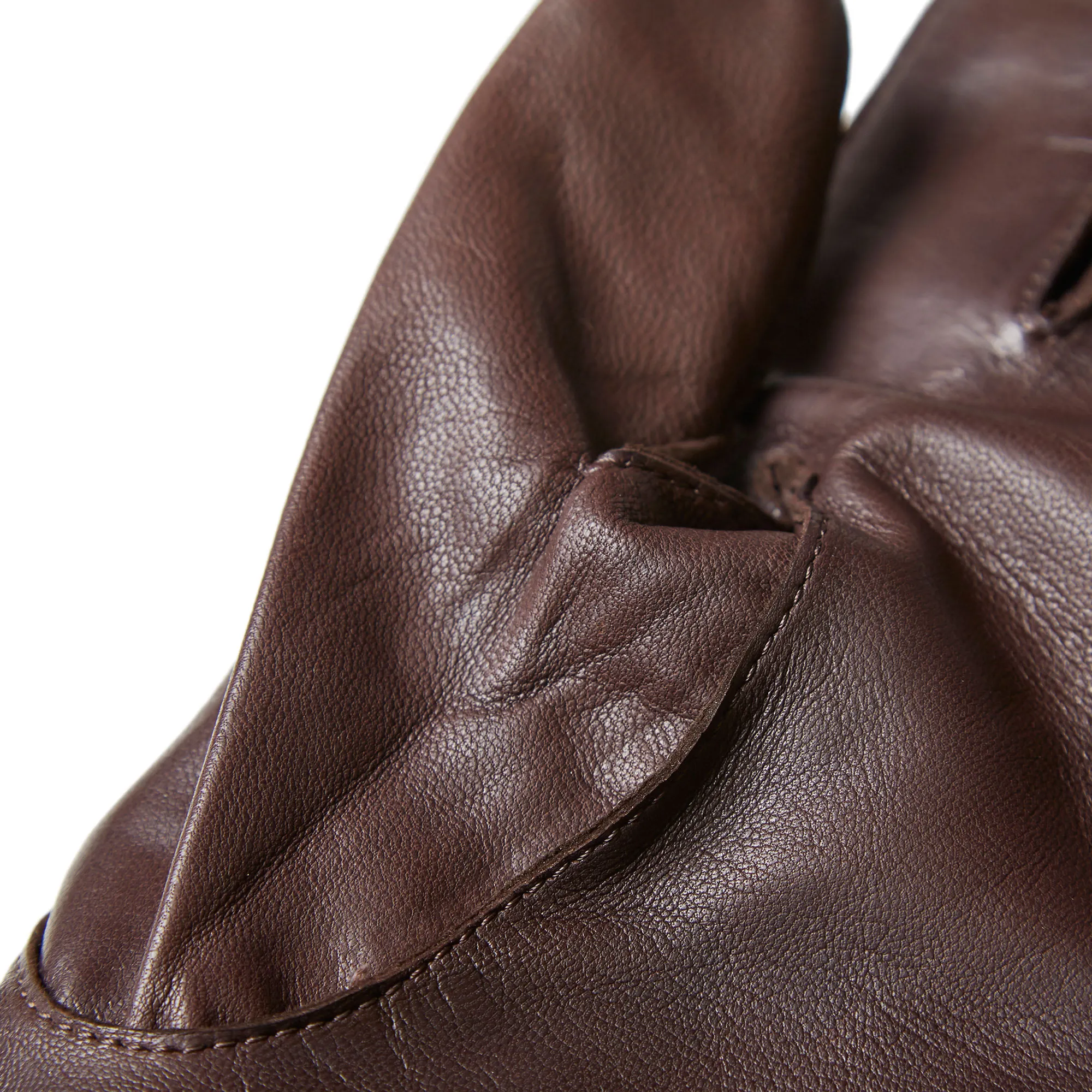 Paul Smith Italian Leather GloveBrown