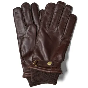 Paul Smith Italian Leather GloveBrown