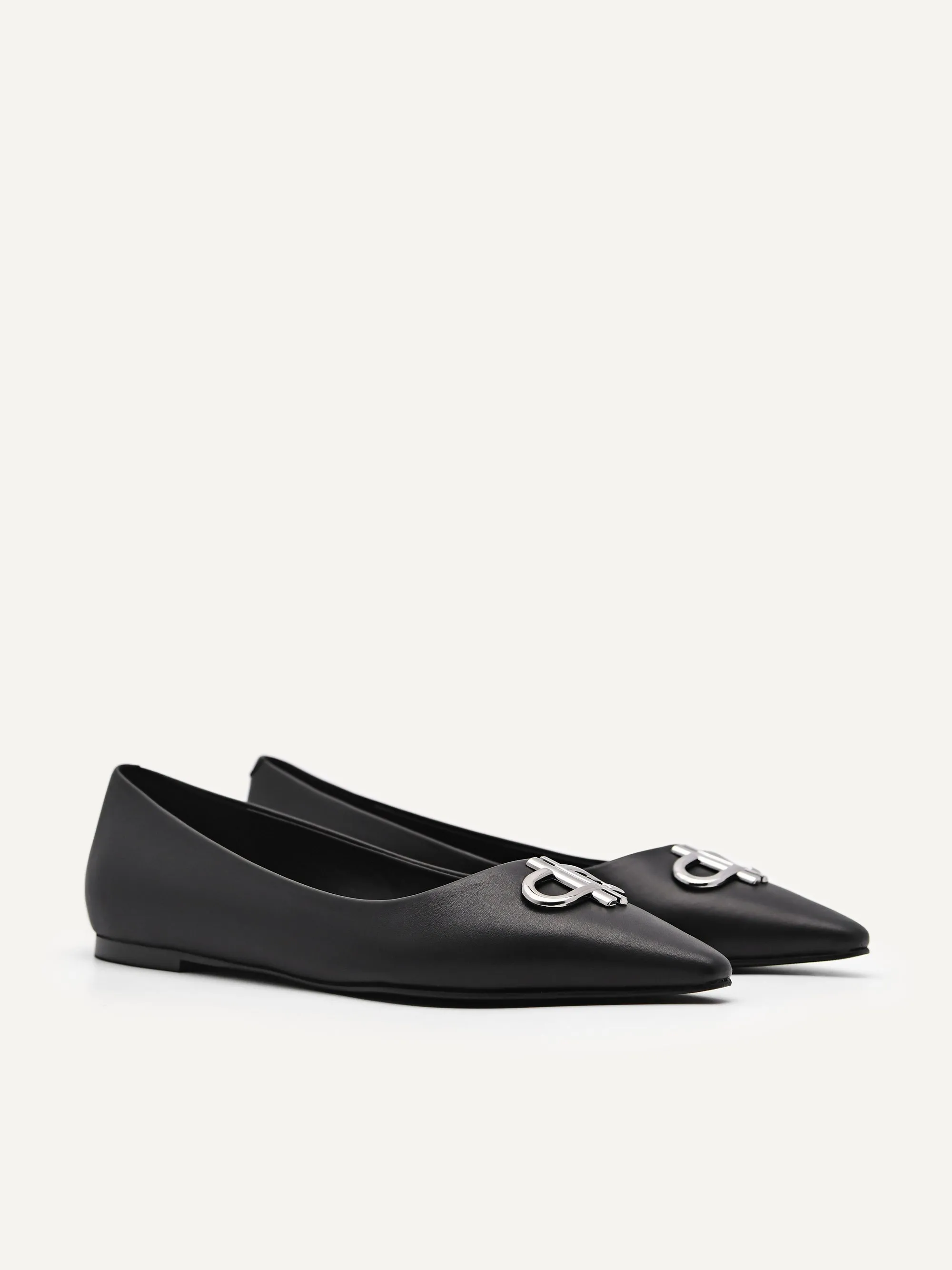 PEDRO Icon Leather Ballet Flats