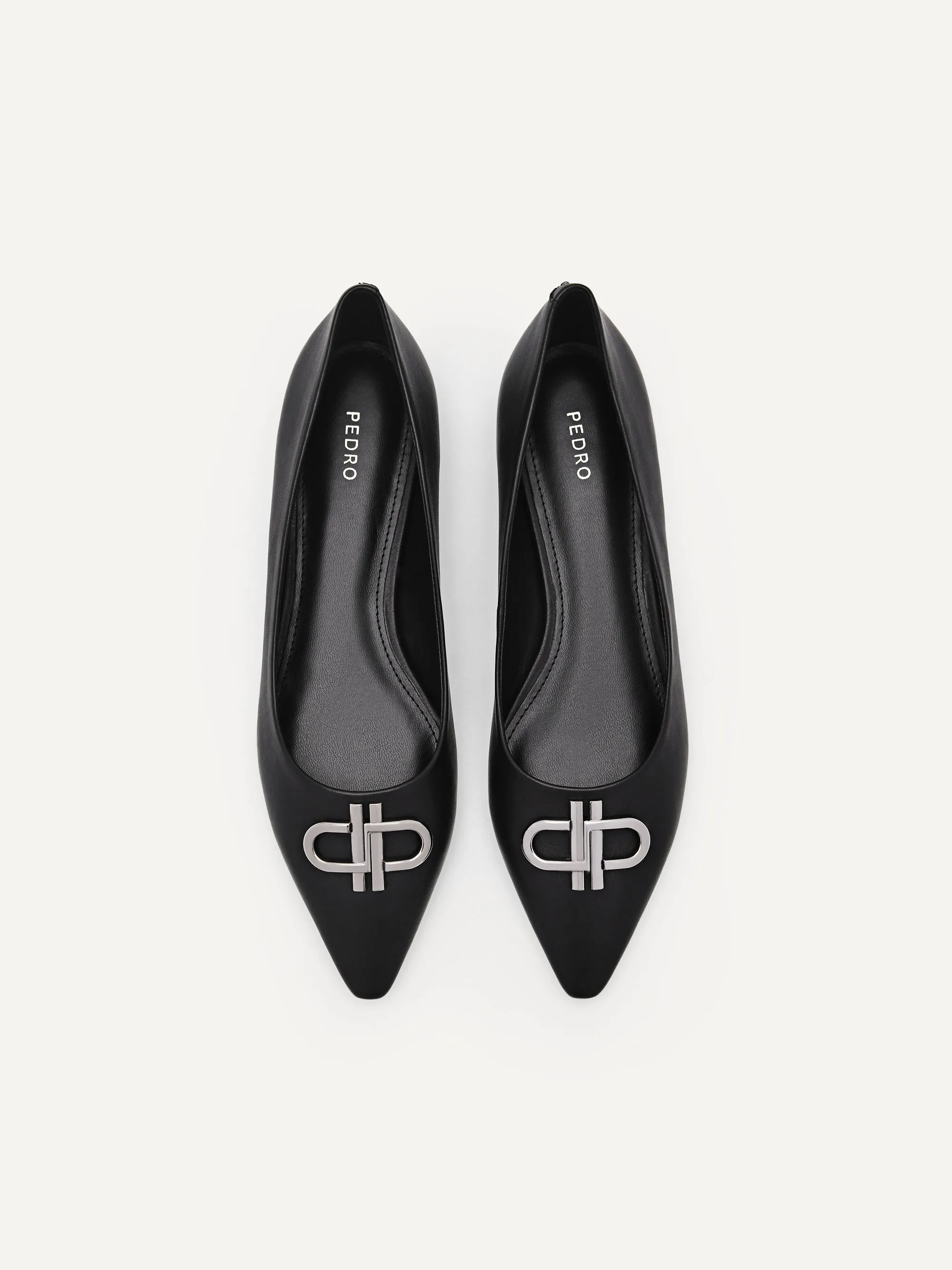 PEDRO Icon Leather Ballet Flats