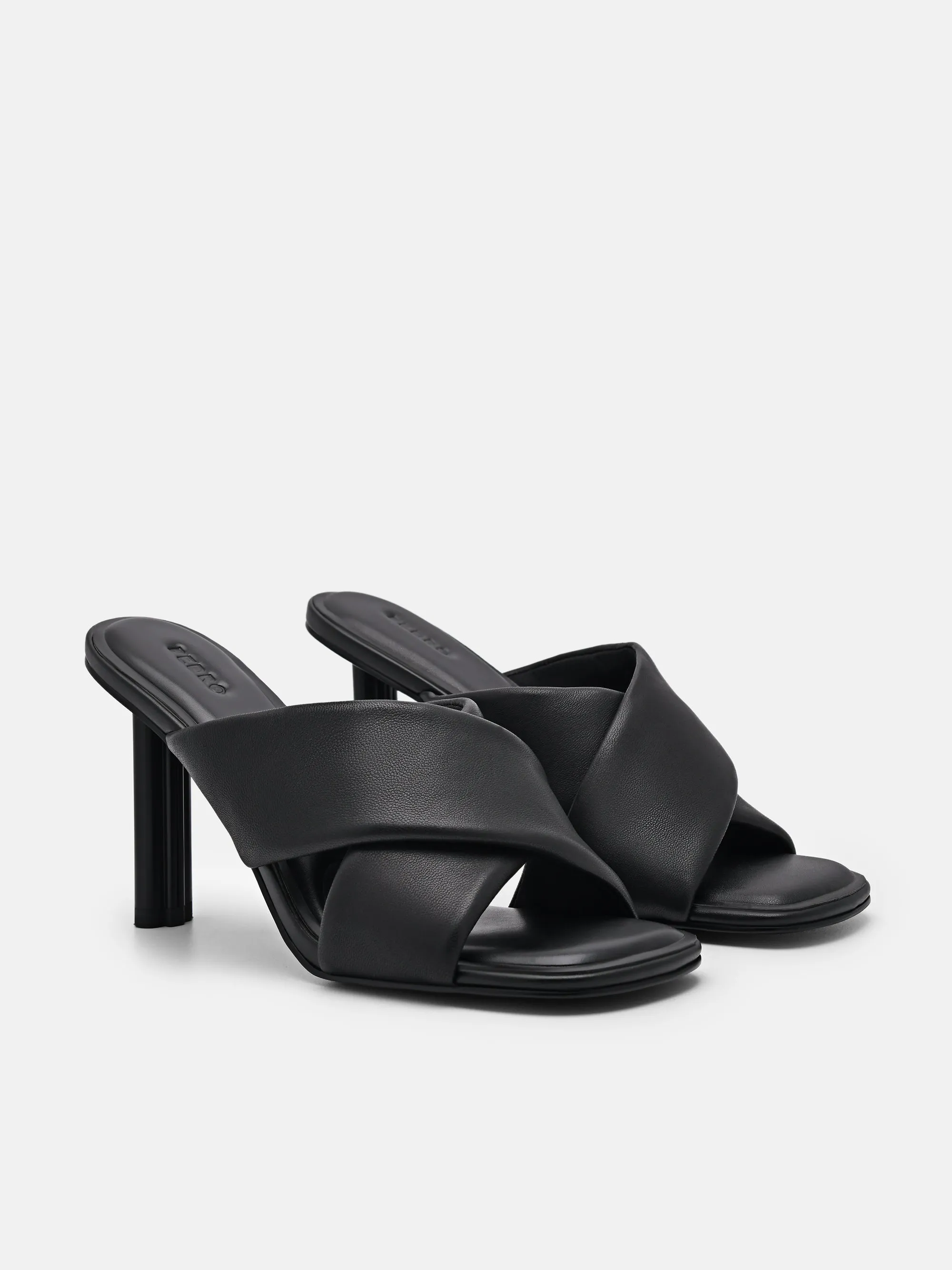 PEDRO Icon Leather Heel Sandals