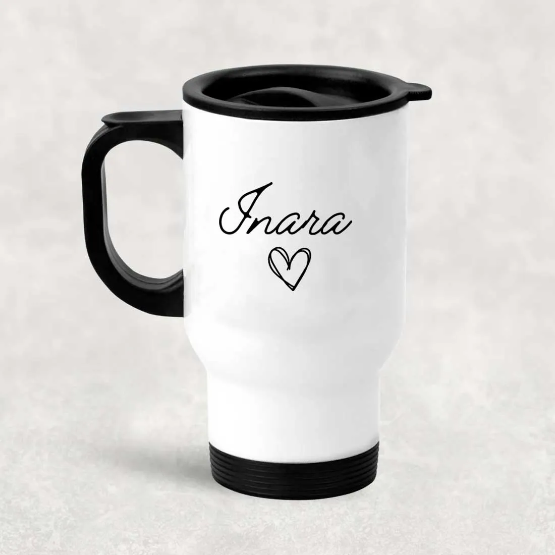 Personalized Coffee Travel Mug Insulated Cup with Lid