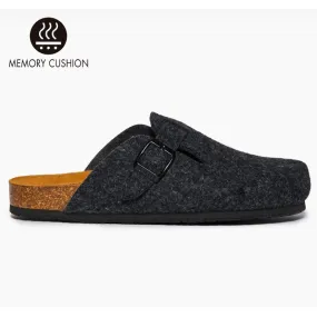 Plakton Blog - Wool Clogs - Grey