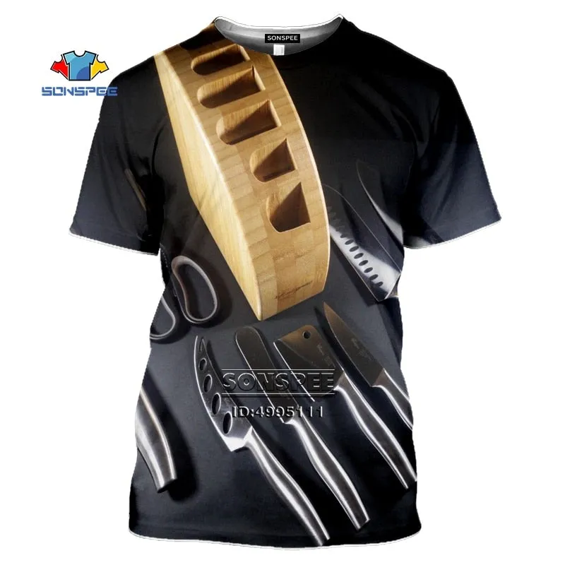 PROUD CHEFS T-SHIRT DESIGN - 3D