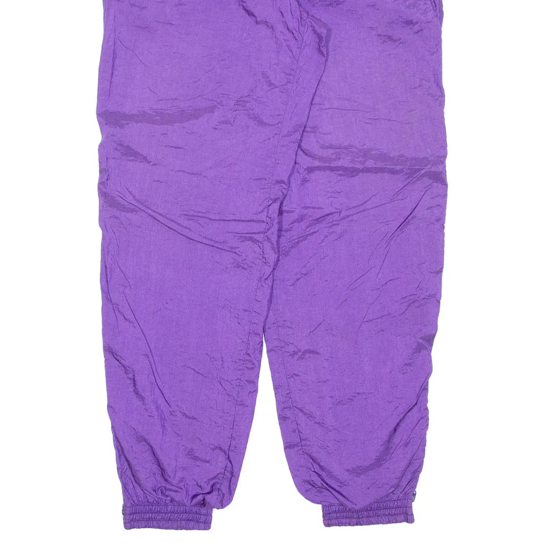 PUMA Lined Womens Track Pants Purple Tapered L W29 L32