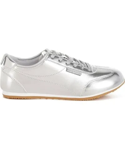 Rag & Co Astylos Metallic Faux Leather Sneakers