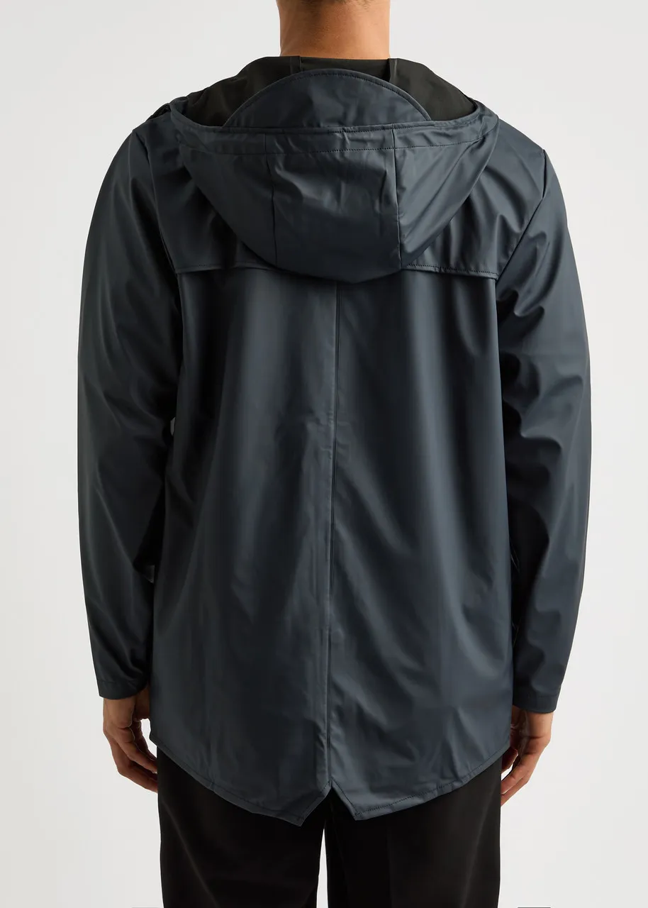 RAINS Short matte rubberised raincoat -                         -                     -                