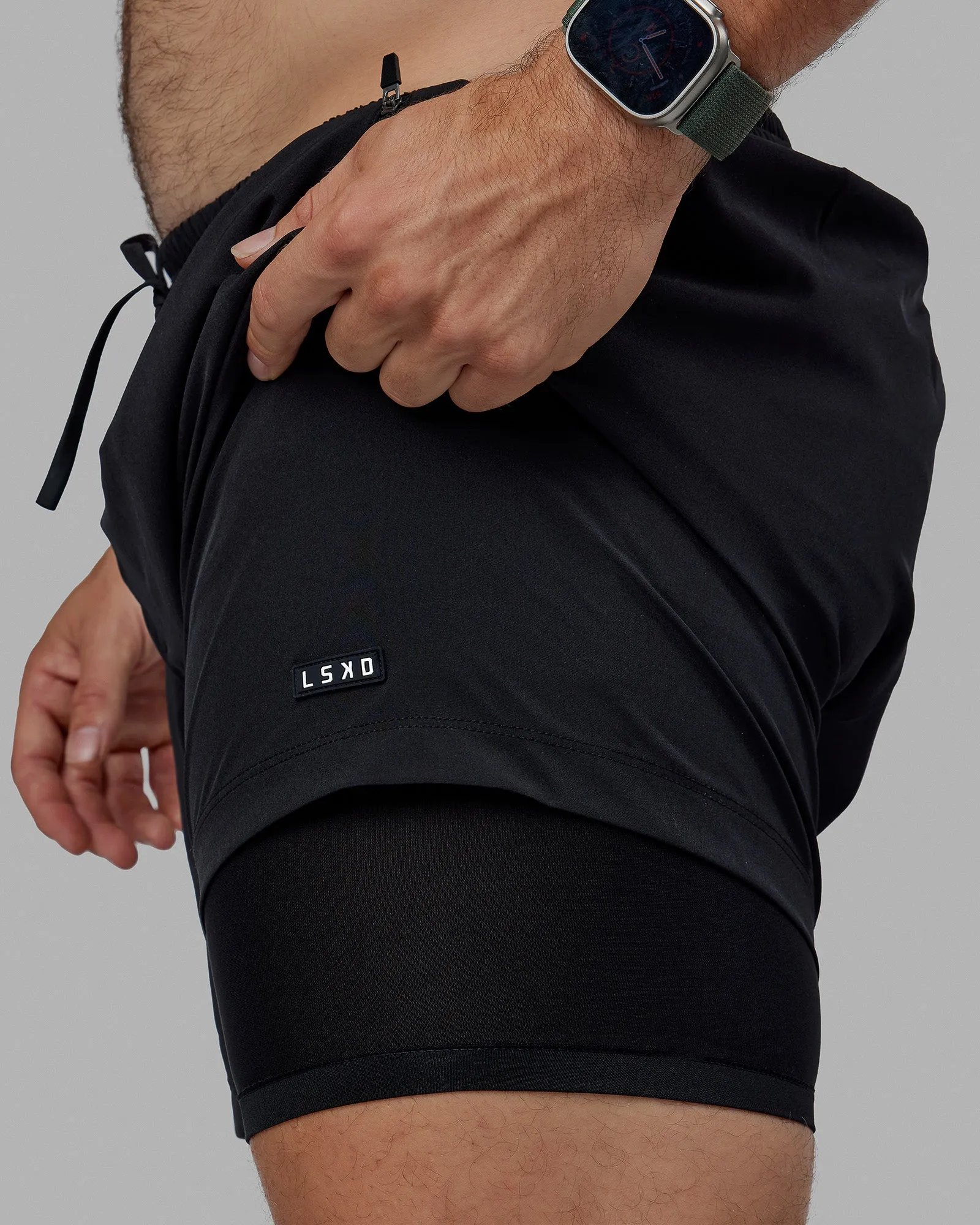 Rep 5 Lined Performance Shorts - Black