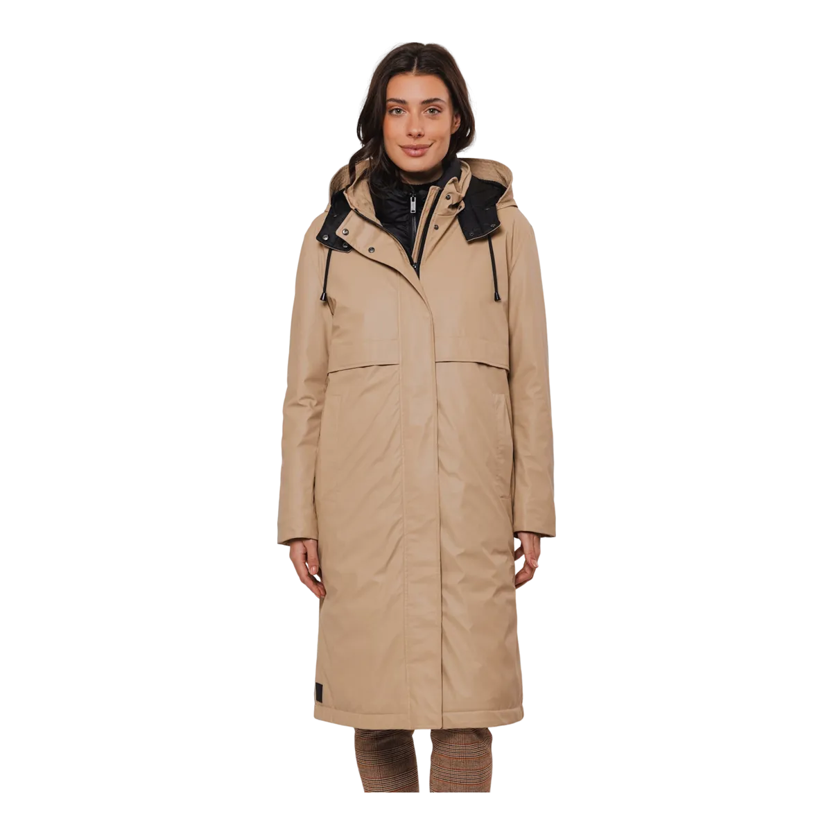 Rino & Pelle Danita Long Raincoat With Detachable Inner Jacket