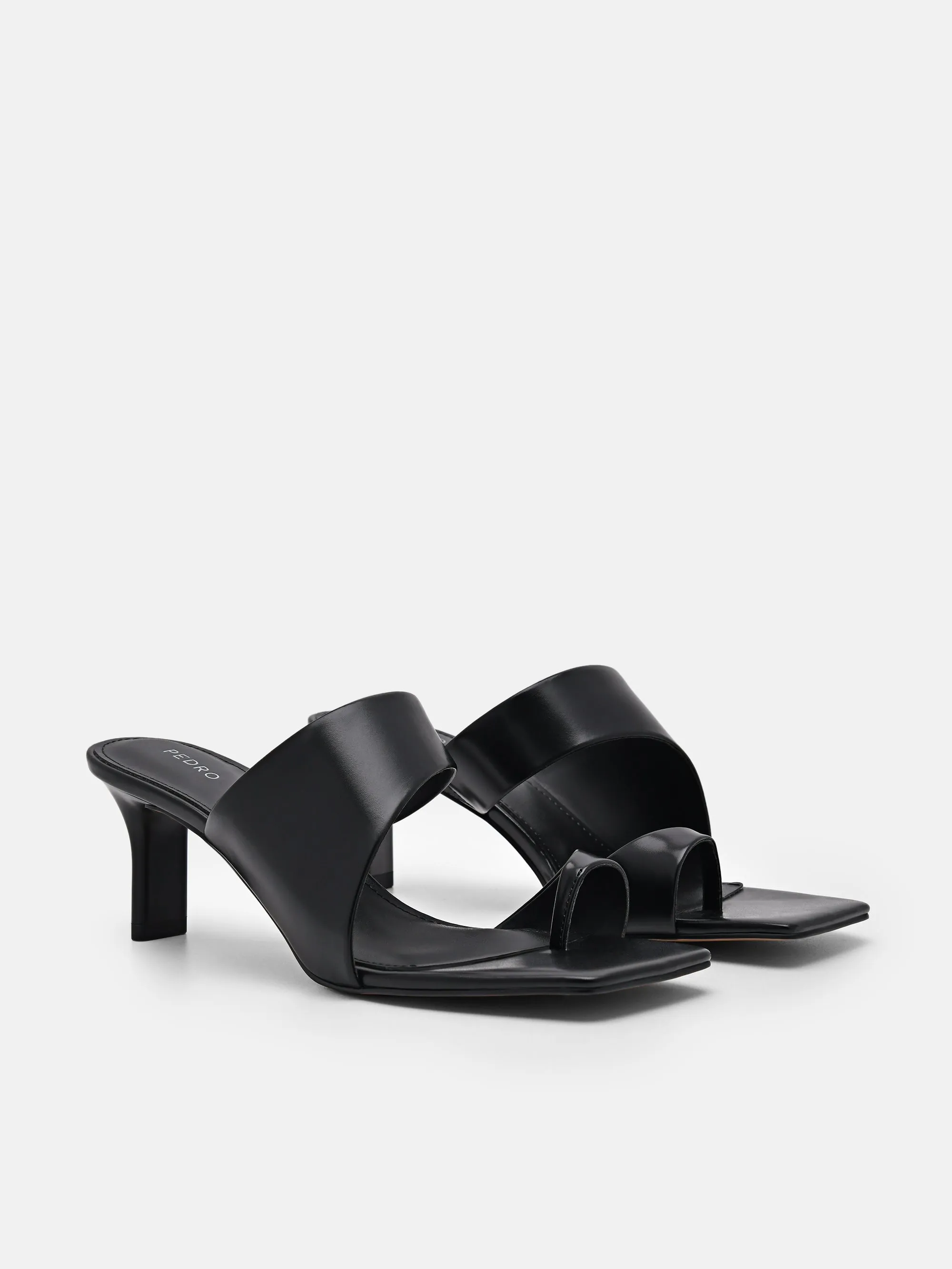 Rocco Leather Heel Sandals