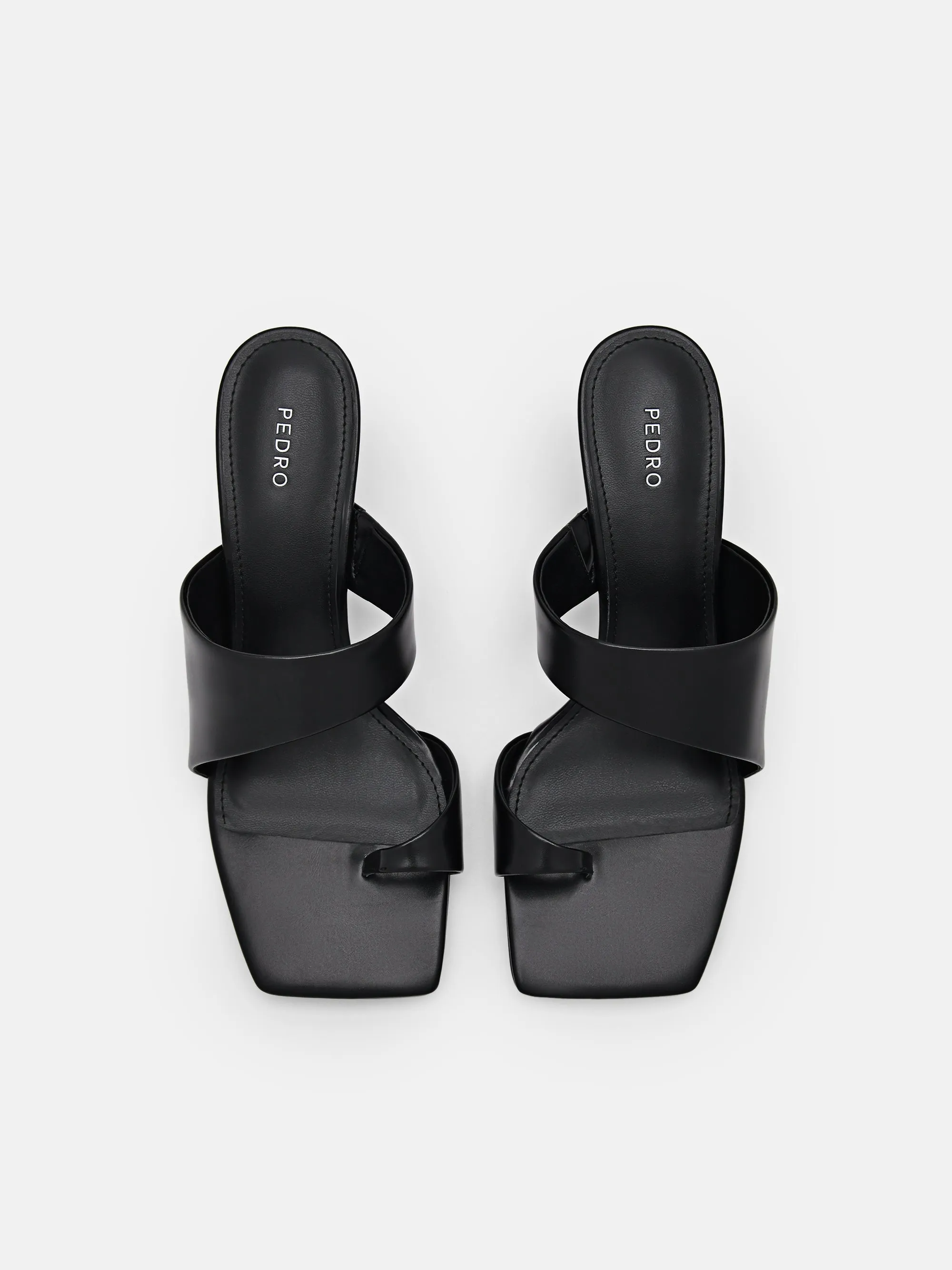 Rocco Leather Heel Sandals