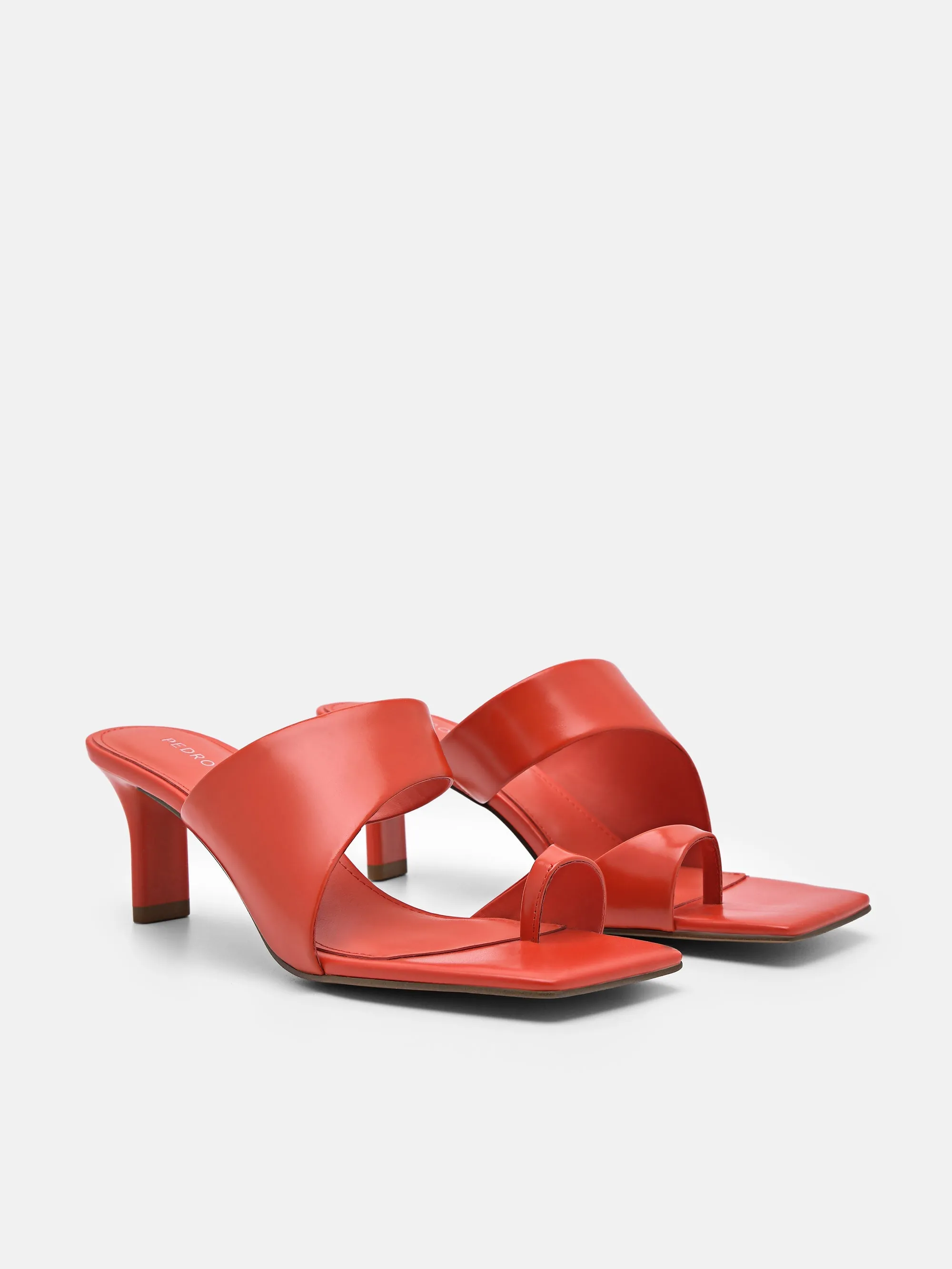 Rocco Leather Heel Sandals