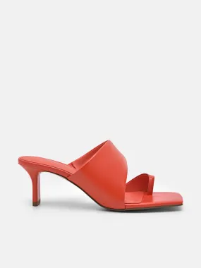 Rocco Leather Heel Sandals