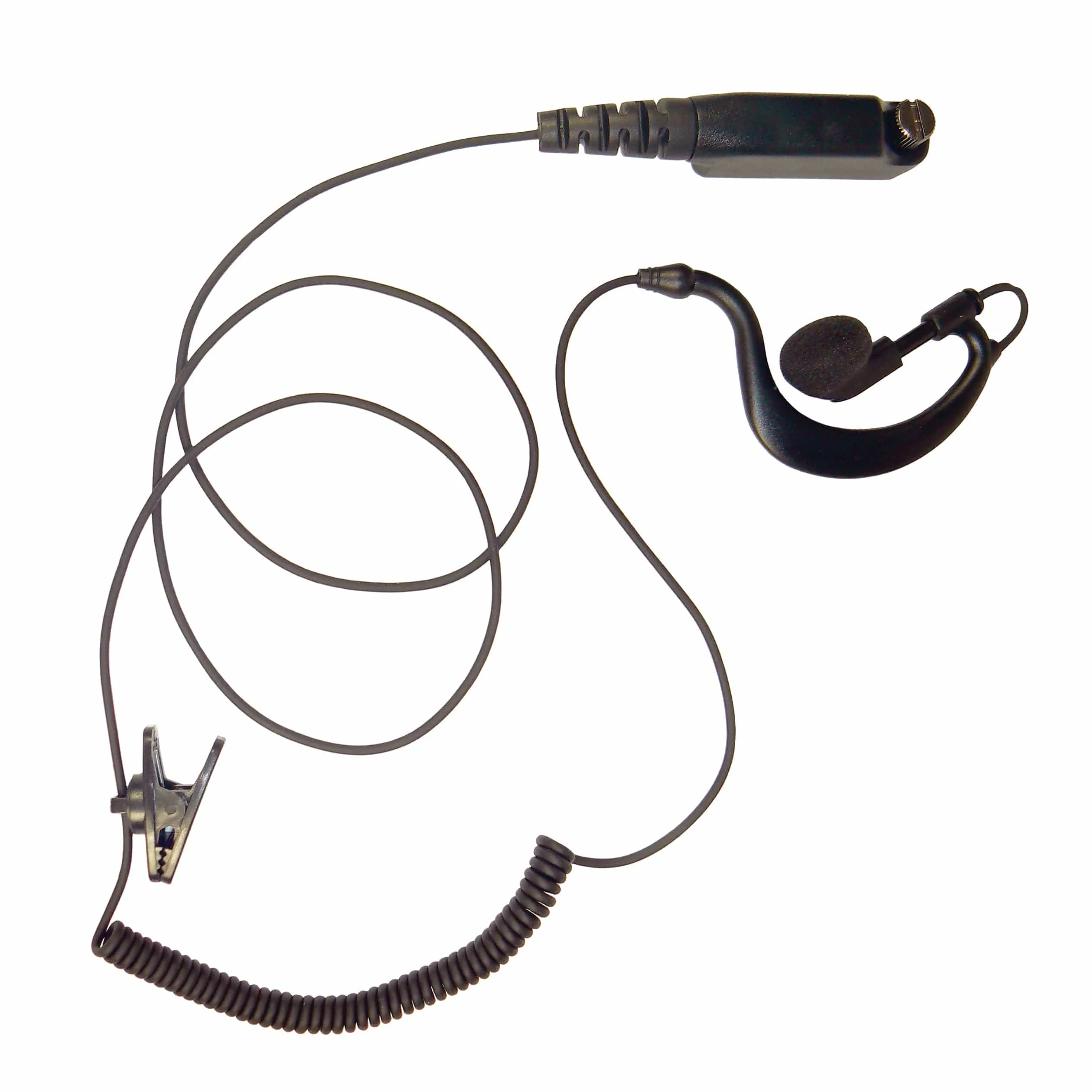 Rubber G Shape Earpiece for Tetra Sepura STP8000 STP9000 SC2020 SC2120