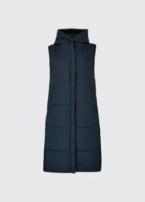 Ryan Women’s Hooded Gilet - Navy