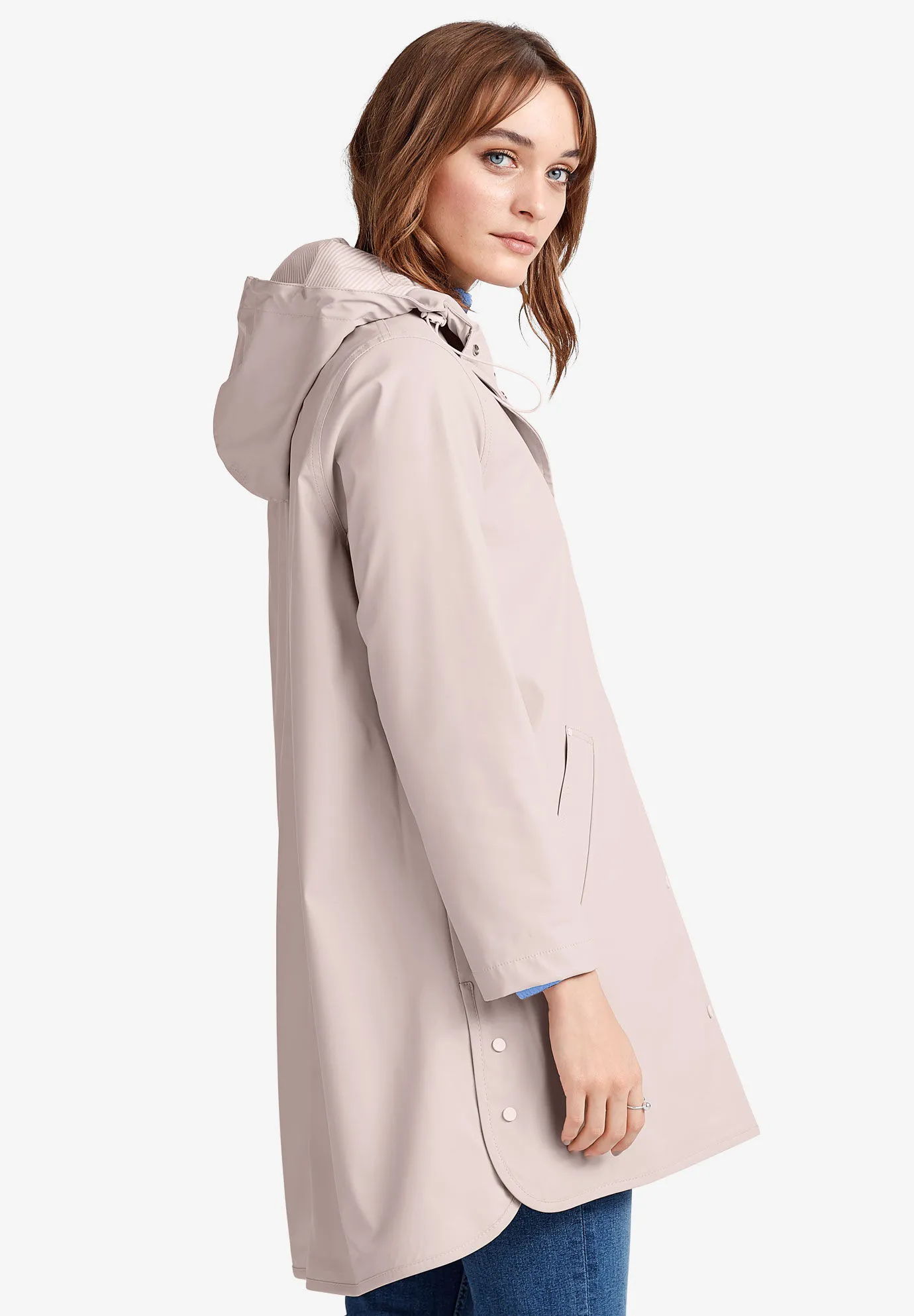 Snap-Front Raincoat