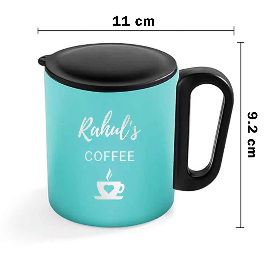 Stainless Steel Coffee Mug With Name - Custom Insulated Coffee Mug