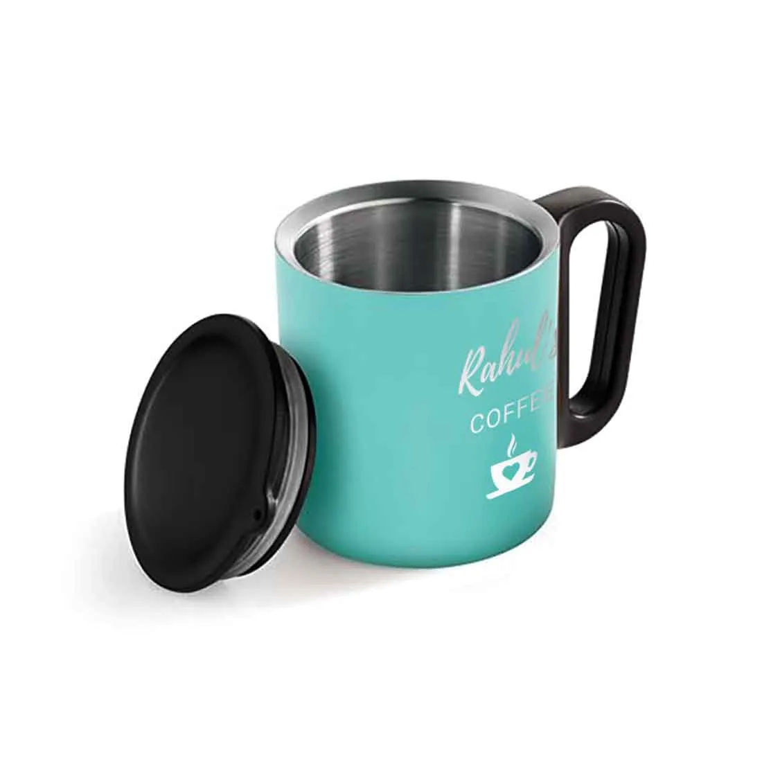 Stainless Steel Coffee Mug With Name - Custom Insulated Coffee Mug