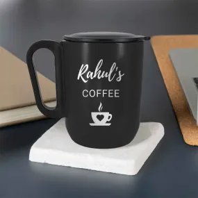 Stainless Steel Coffee Mug With Name - Custom Insulated Coffee Mug