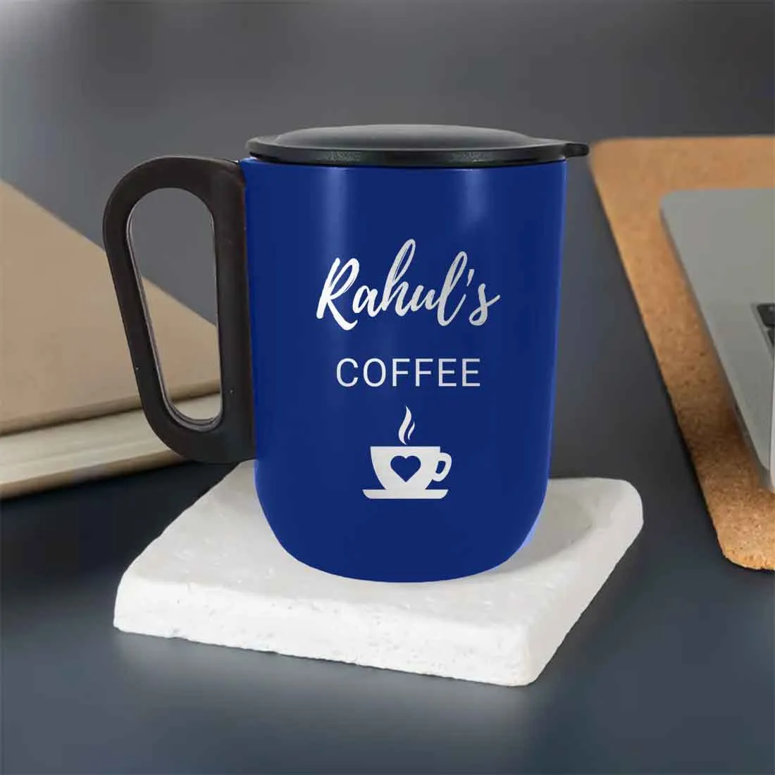 Stainless Steel Coffee Mug With Name - Custom Insulated Coffee Mug