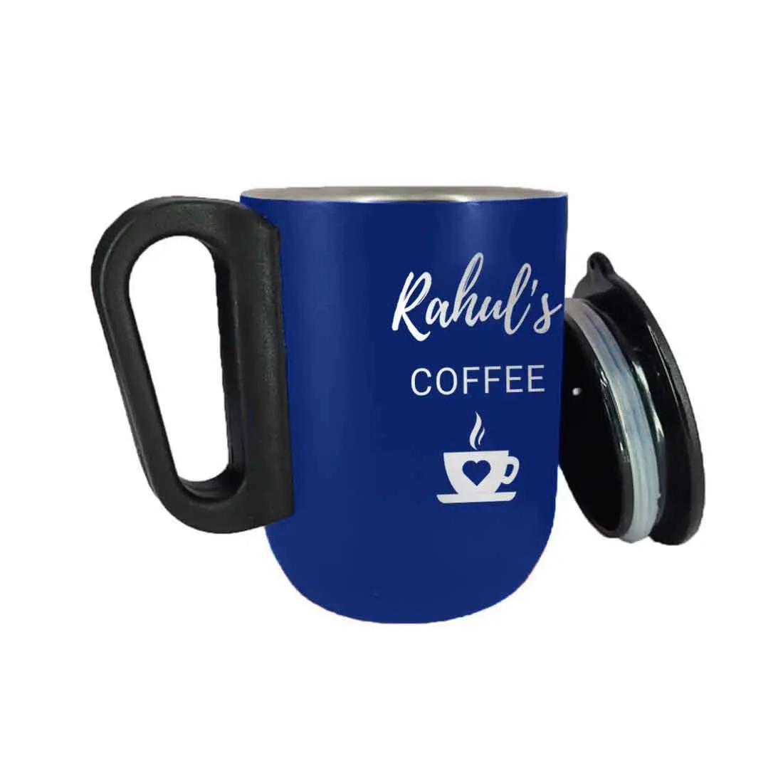 Stainless Steel Coffee Mug With Name - Custom Insulated Coffee Mug