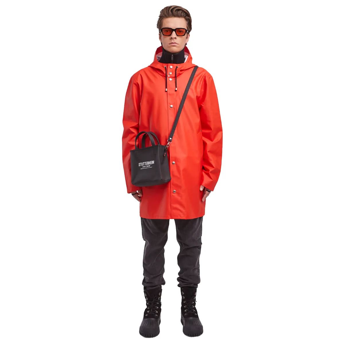 STUTTERHEIM STOCKHOLM LW JACKET FADE RED