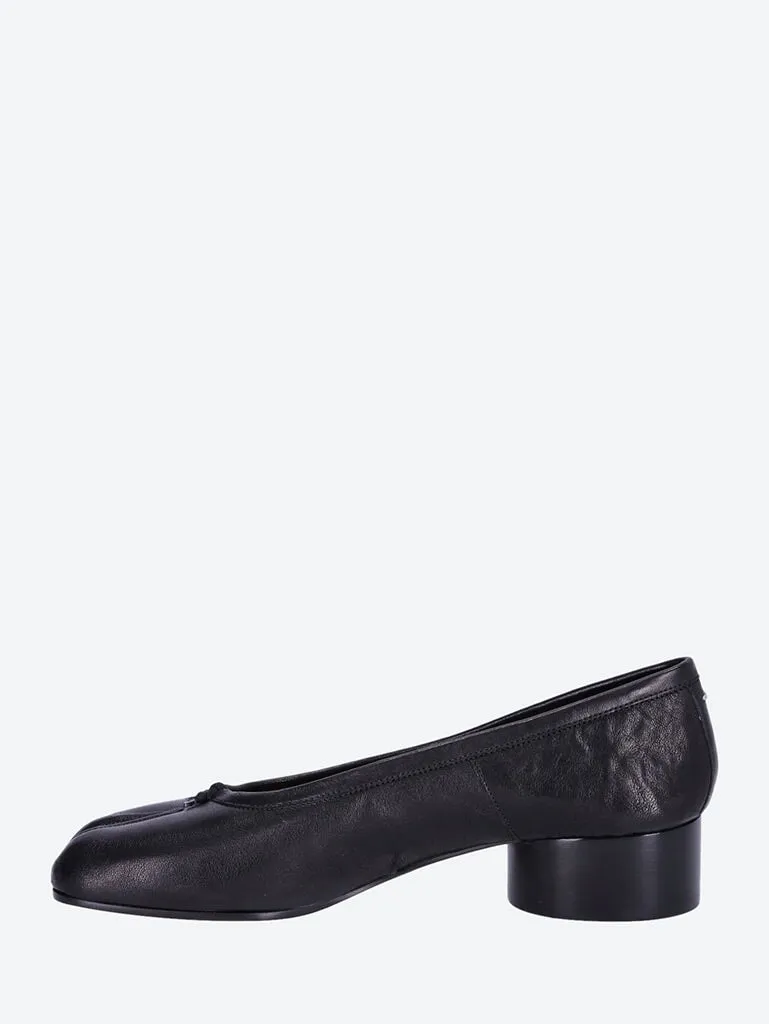 Tabi leather ballerinas