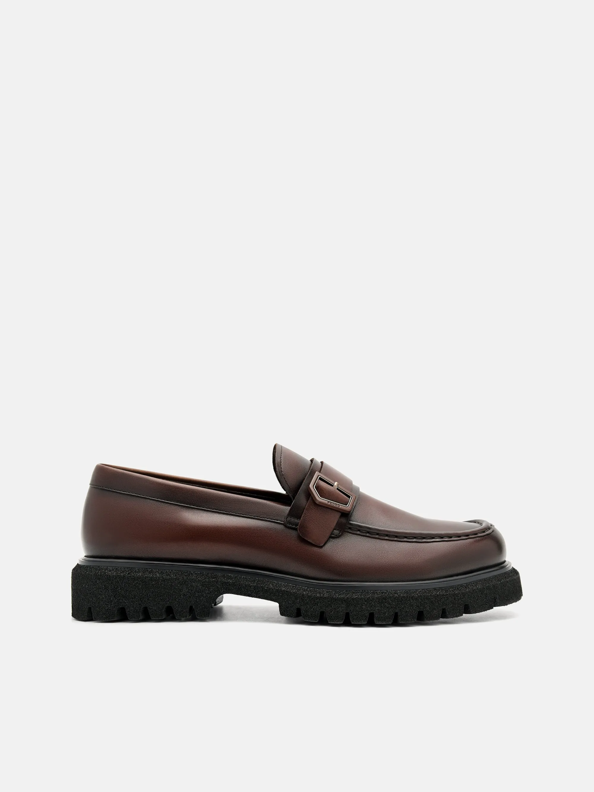 Taper Leather Loafers