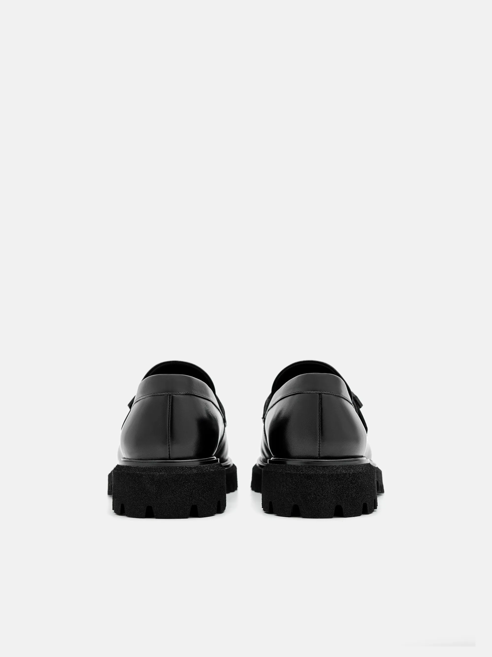 Taper Leather Loafers